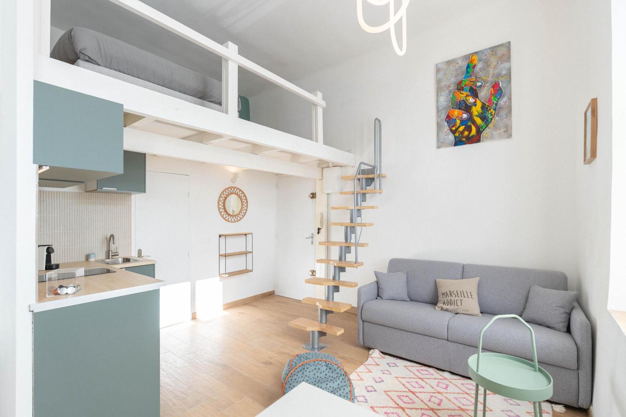 Appartement Moderne Marseille Bagian luar foto